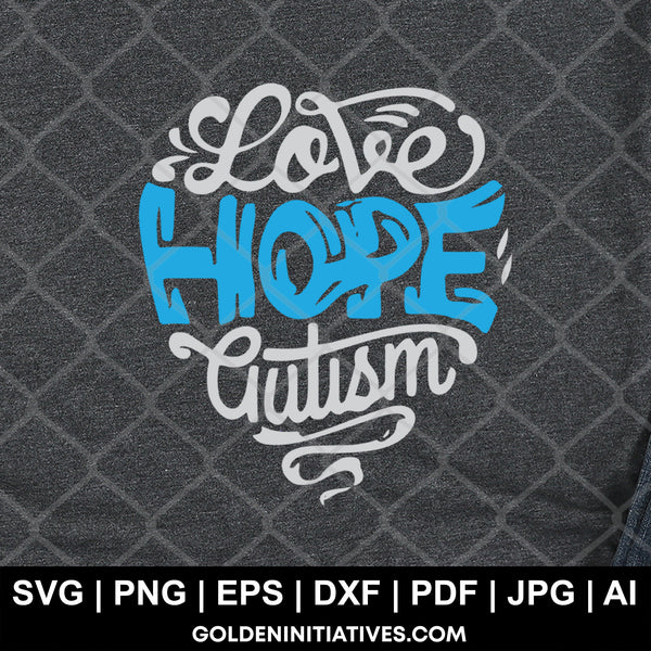 Love Hope Autism - Autism Awareness